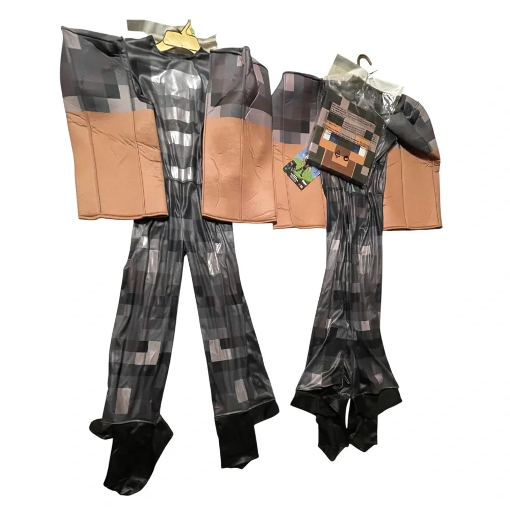 Minecraft Steve in Netherite Armor